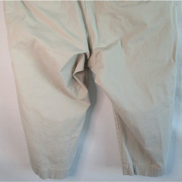 Lee Petite Women's Just Below The Waist Beige Zip Front Capri Pants Size 8P - Picture 6 of 9